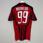 Image of the AC Milan Ronaldo shirt from the 2007/08 season