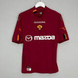 2003/04 ROMA CASSANO #18 HOME SHIRT (M) DIADORA