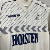 1985/87 TOTTENHAM HOTSPUR HOME SHIRT (M) HUMMEL