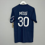 2022/23 PSG MESSI #30 *BNWT* PLAYER ISSUE HOME SHIRT (M) NIKE