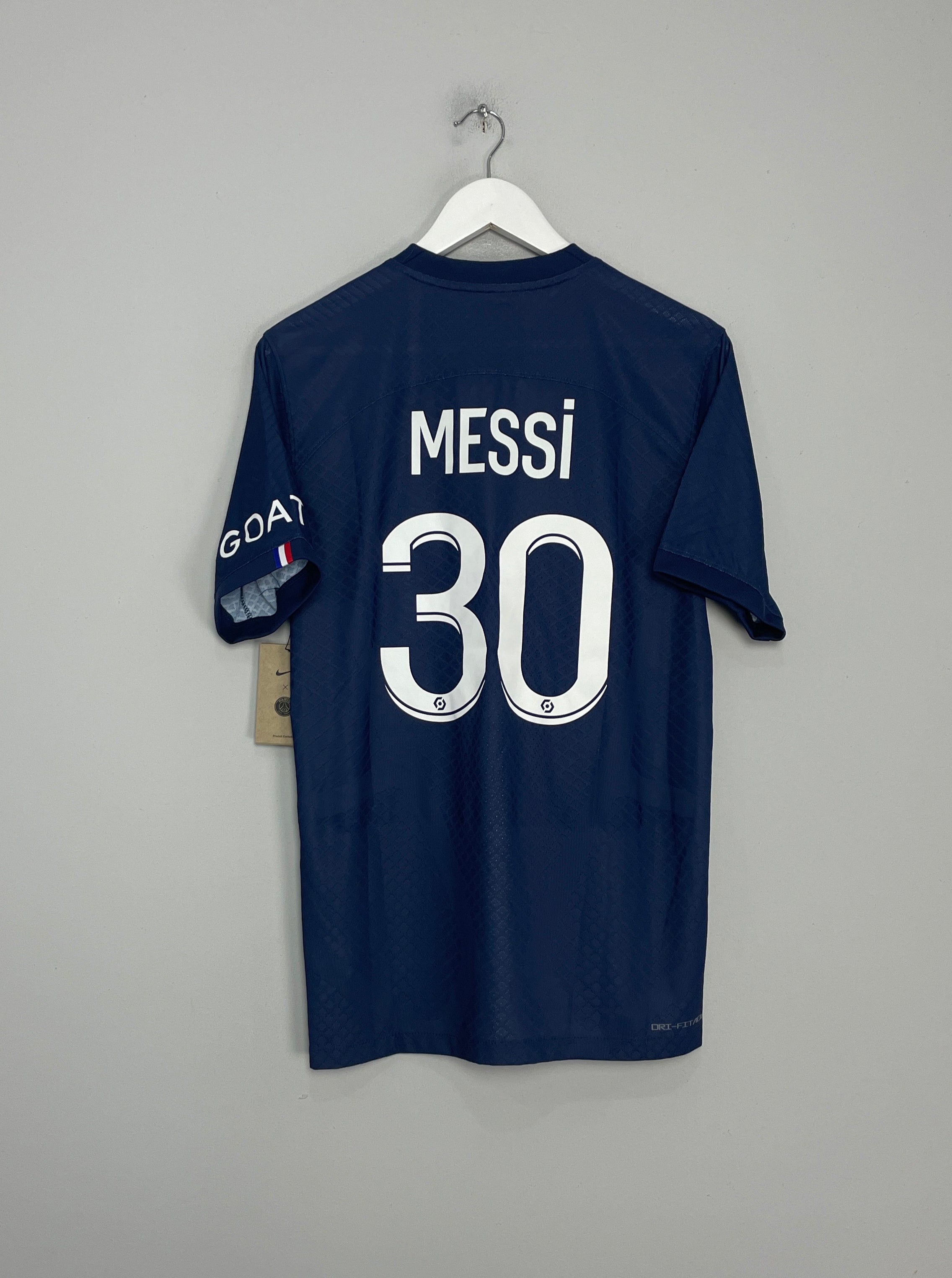 2022/23 PSG MESSI #30 *BNWT* PLAYER ISSUE HOME SHIRT (M) NIKE