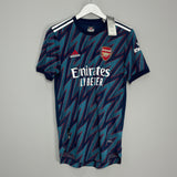 2021/22 ARSENAL SAKA #7 *BNWT* PLAYER ISSUE THIRD SHIRT (S) ADIDAS