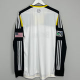 2012/14 COLOMBUS CREW *PLAYER ISSUE* L/S HOME SHIRT (XL) ADIDAS