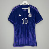 2022/23 ARGENTINA MESSI #10 *BNWT* AUTHENTIC AWAY SHIRT (L) ADIDAS