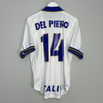 1996/97 ITALY DEL PIERO #14 AWAY SHIRT (L) NIKE