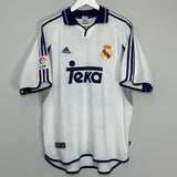 2000/01 REAL MADRID R.CARLOS #3 HOME SHIRT (XL) ADIDAS