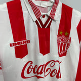 1997/98 NECAXA #16 HOME SHIRT (XL) UMBRO