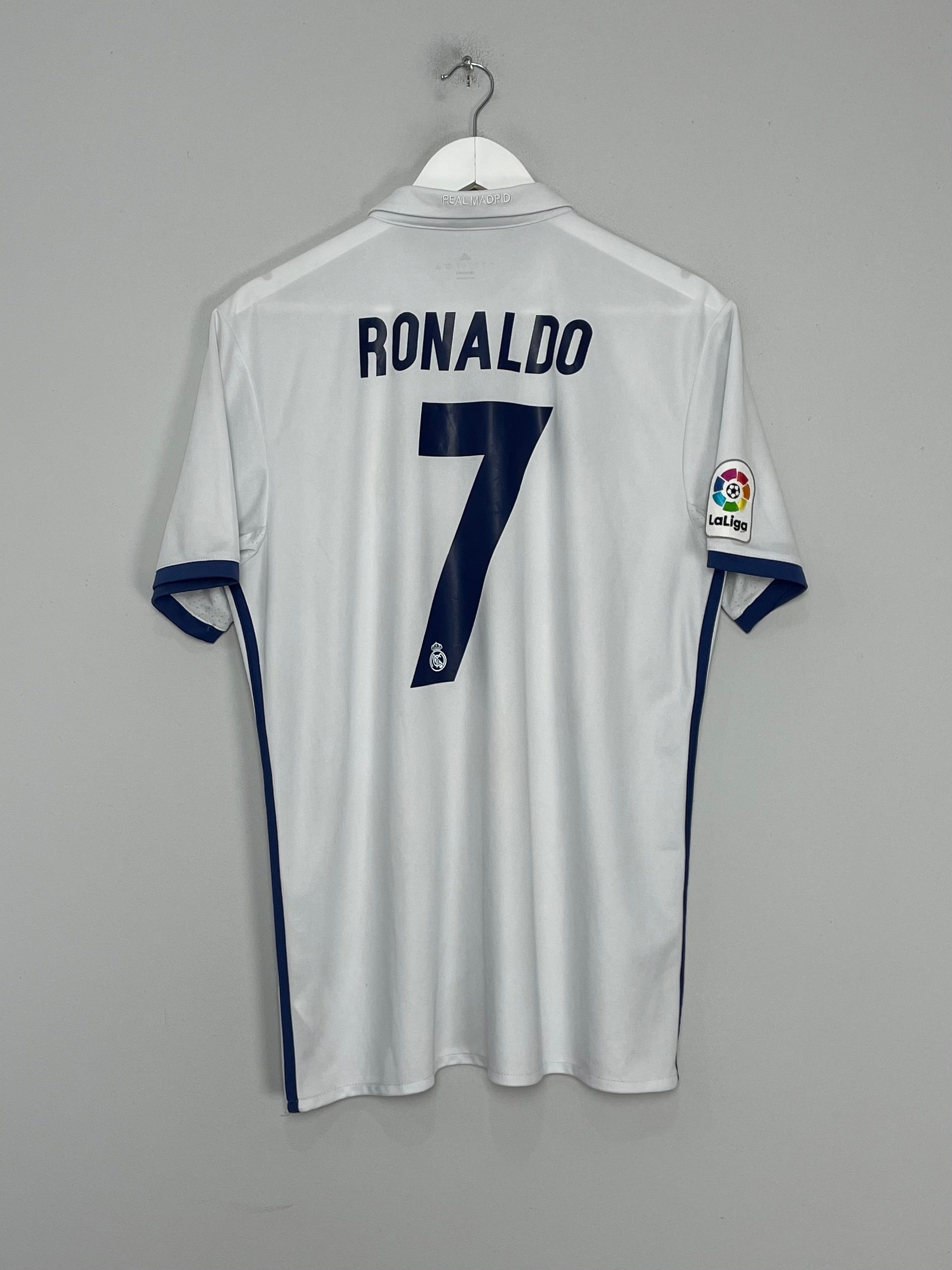 2016/17 REAL MADRID RONALDO #7 HOME SHIRT (L) ADIDAS