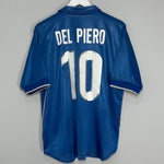 1997/98 ITALY DEL PIERO #10 HOME SHIRT (L) NIKE