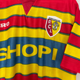 1997/98 RC LENS HOME SHIRT (L) UMBRO