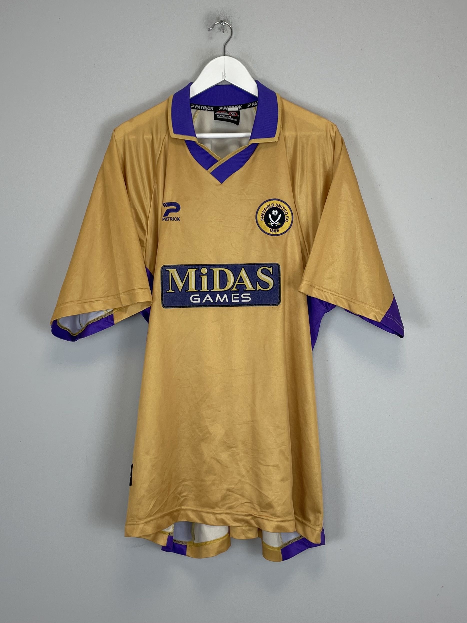 2000/02 SHEFFIELD UNITED AWAY SHIRT (XL) PATRICK