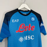 2022/23 NAPOLI *BNWOT* AUTHENTIC HOME SHIRT (MULTIPLE SIZES) EA7