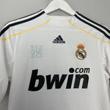 2009/10 REAL MADRID RONALDO #9 HOME SHIRT (S) ADIDAS