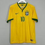 2014/15 BRAZIL NEYMAR JR #10 HOME SHIRT (L) NIKE