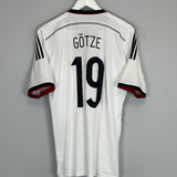 2014/15 GERMANY GOTZE #19 HOME SHIRT (S) ADIDAS