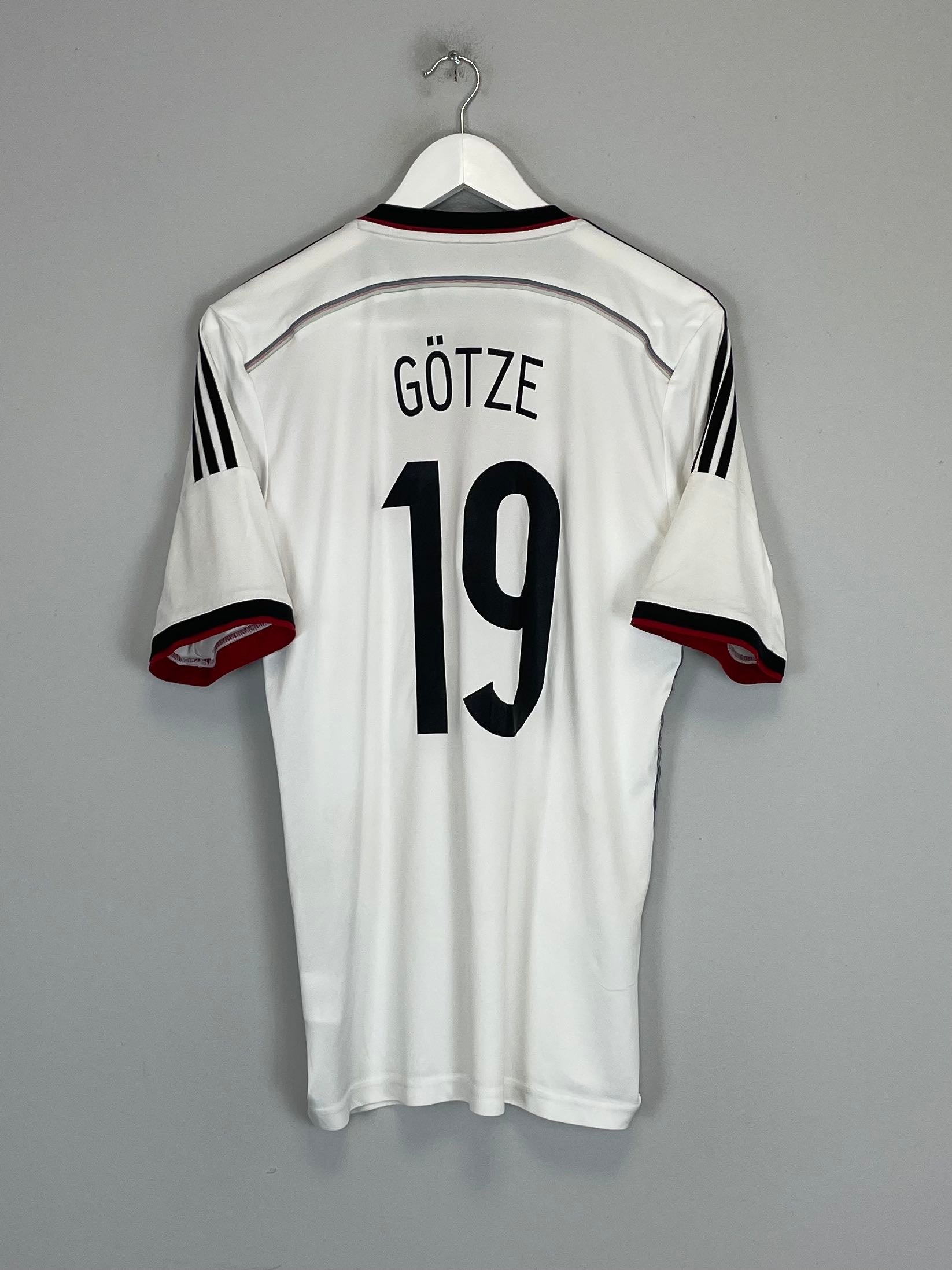 2014/15 GERMANY GOTZE #19 HOME SHIRT (S) ADIDAS