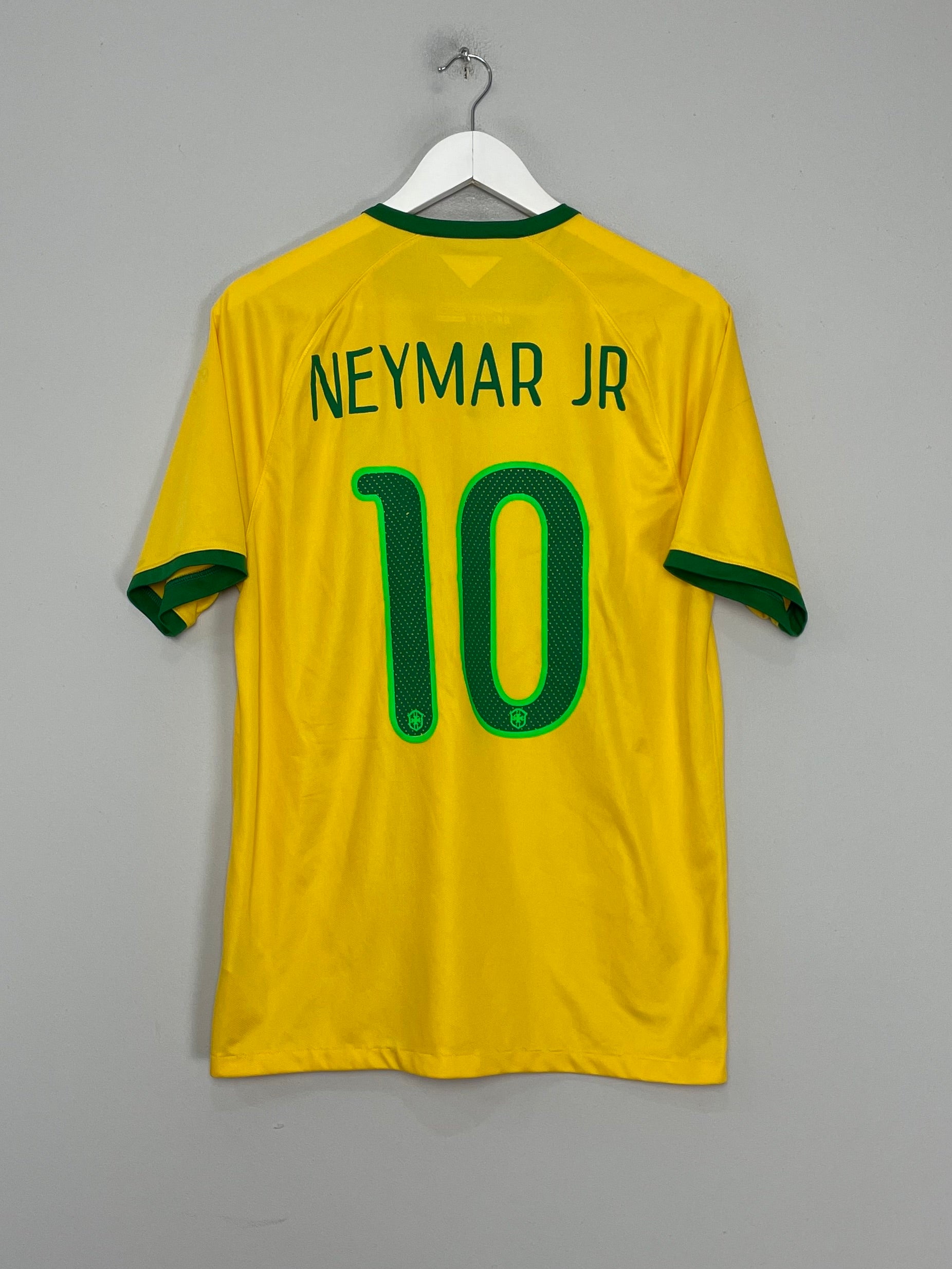 2014/15 BRAZIL NEYMAR JR #10 HOME SHIRT (L) NIKE