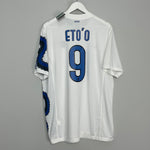 2010/11 INTER MILAN ETO'O #9 *BNWT* AWAY SHIRT (XL) NIKE