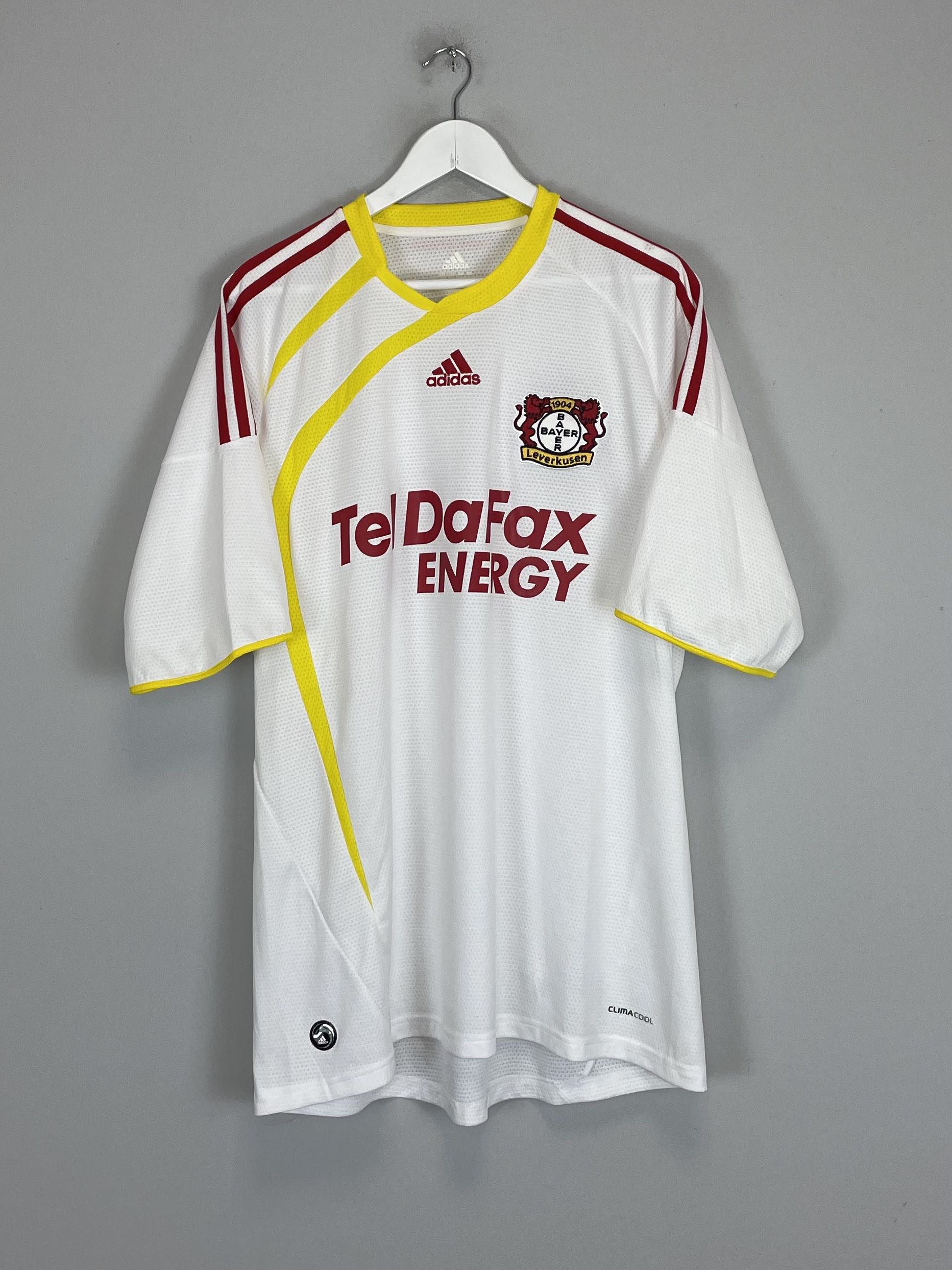 2009/10 BAYER LEVERKUSEN AWAY SHIRT (XL) ADIDAS