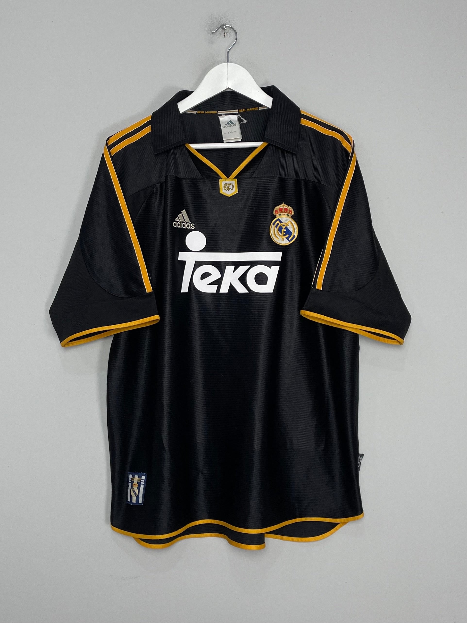 1999/01 REAL MADRID AWAY SHIRT (XXL) ADIDAS