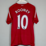 2010/11 MANCHESTER UNITED ROONEY #10 HOME SHIRT (S) NIKE