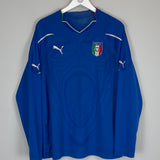 2010/11 ITALY L/S HOME SHIRT (XL) PUMA