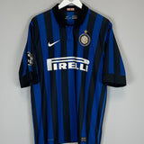 2011/12 INTER MILAN SNEIJDER #10 C/L HOME SHIRT (L) NIKE