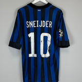 2011/12 INTER MILAN SNEIJDER #10 C/L HOME SHIRT (L) NIKE