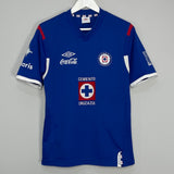 2011/12 CRUZ AZUL O.BRAVO #19 HOME SHIRT (M) UMBRO