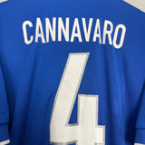 1997/98 ITALY CANNAVARO #4 HOME SHIRT (XL) NIKE