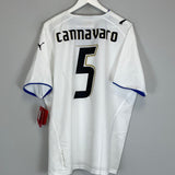 2006/07 ITALY CANNAVARO #5 *BNWT* AWAY SHIRT (XL) PUMA