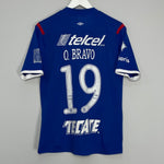 2011/12 CRUZ AZUL O.BRAVO #19 HOME SHIRT (M) UMBRO