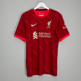 2021/22 LIVERPOOL SALAH #11 HOME SHIRT (M) NIKE