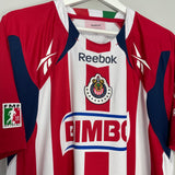 2010/11 CHIVAS GUADALAJARA HOME SHIRT (XL) REEBOK