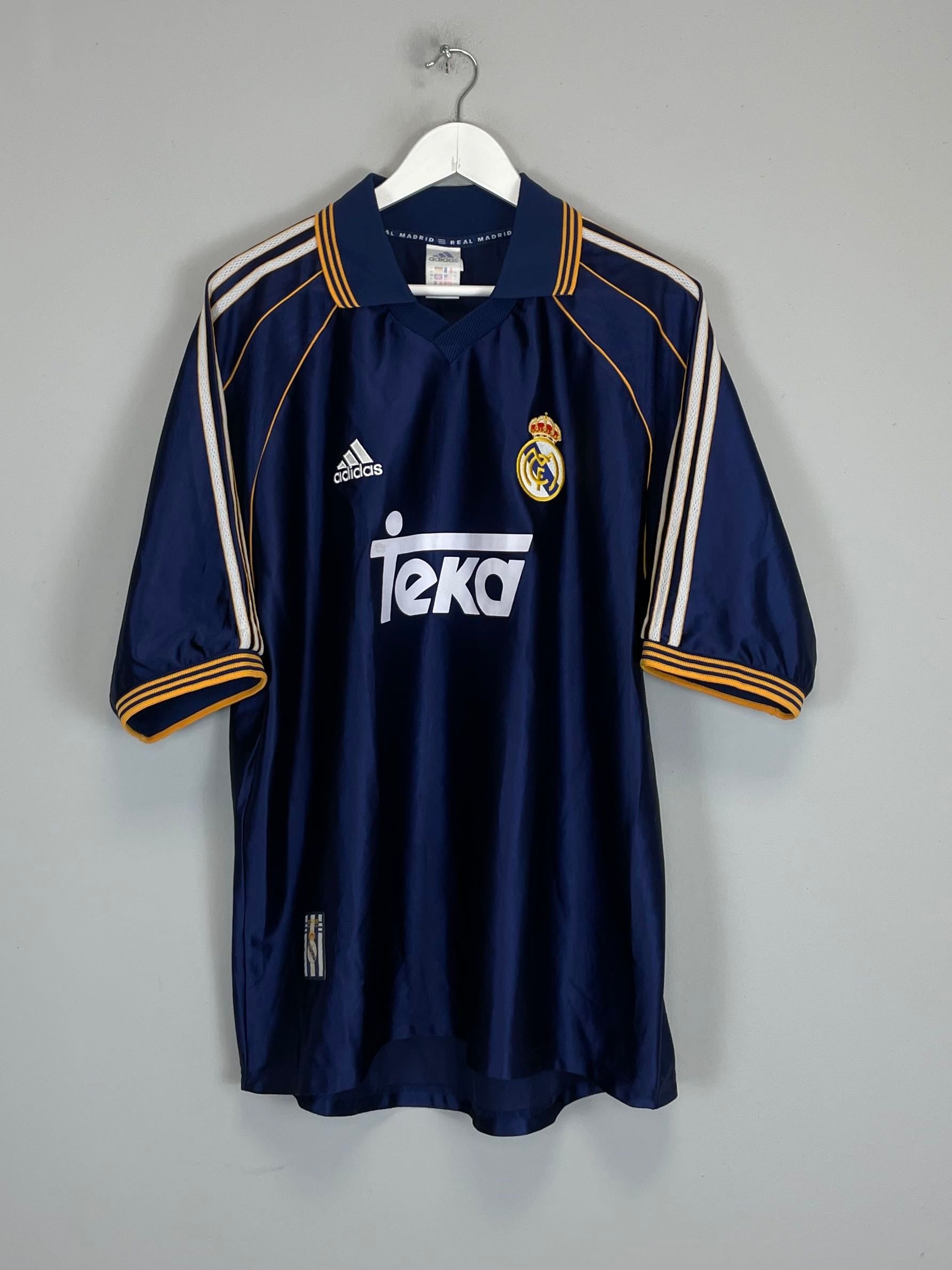 1998/99 REAL MADRID THIRD SHIRT (XL) ADIDAS