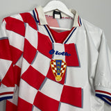 1998/00 CROATIA HOME SHIRT (M) LOTTO