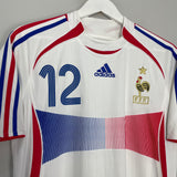 2006/07 FRANCE HENRY #12 AWAY SHIRT (S) ADIDAS