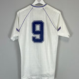 1990/91 REAL MADRID #9 HOME SHIRT (XL) HUMMEL