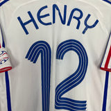 2006/07 FRANCE HENRY #12 AWAY SHIRT (S) ADIDAS