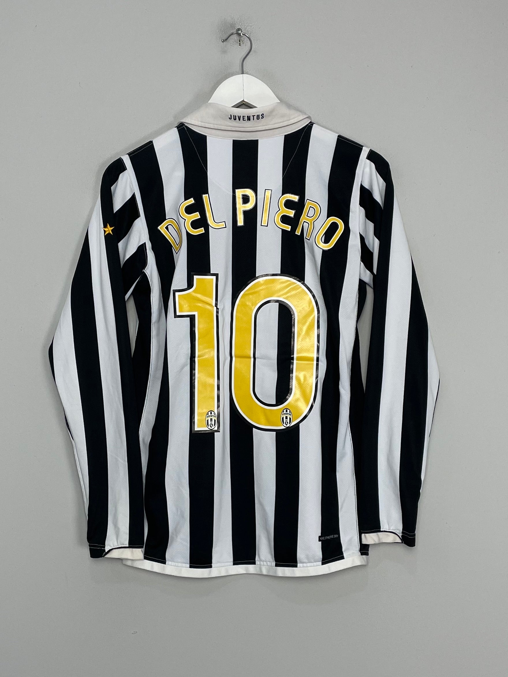 2006/07 JUVENTUS DEL PIERO #10 HOME SHIRT (S) NIKE