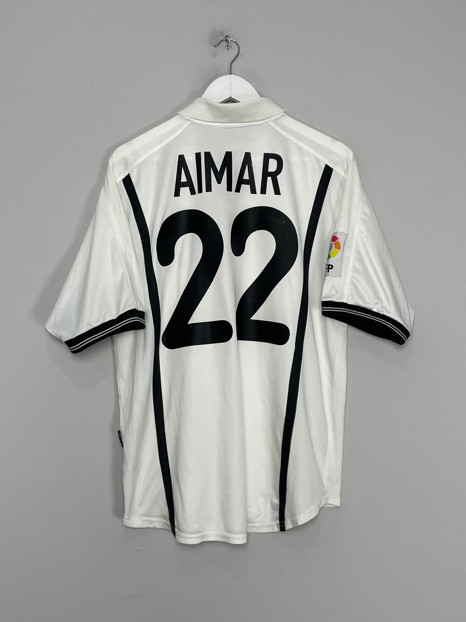 2000/01 VALENCIA AIMAR #22 HOME SHIRT (L) NIKE