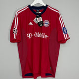 2002/04 BAYERN MUNICH BALLACK #13 *BNWT* C/L HOME SHIRT (L) ADIDAS