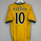 2000/02 CELTIC HARTSON #10 AWAY SHIRT (L) UMBRO