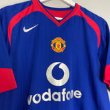 2004/06 MANCHESTER UNITED V.NISTELROOY #10 AWAY SHIRT (M) NIKE