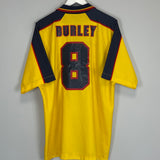 1996/98 SCOTLAND BURLEY #8 AWAY SHIRT (XL) UMBRO