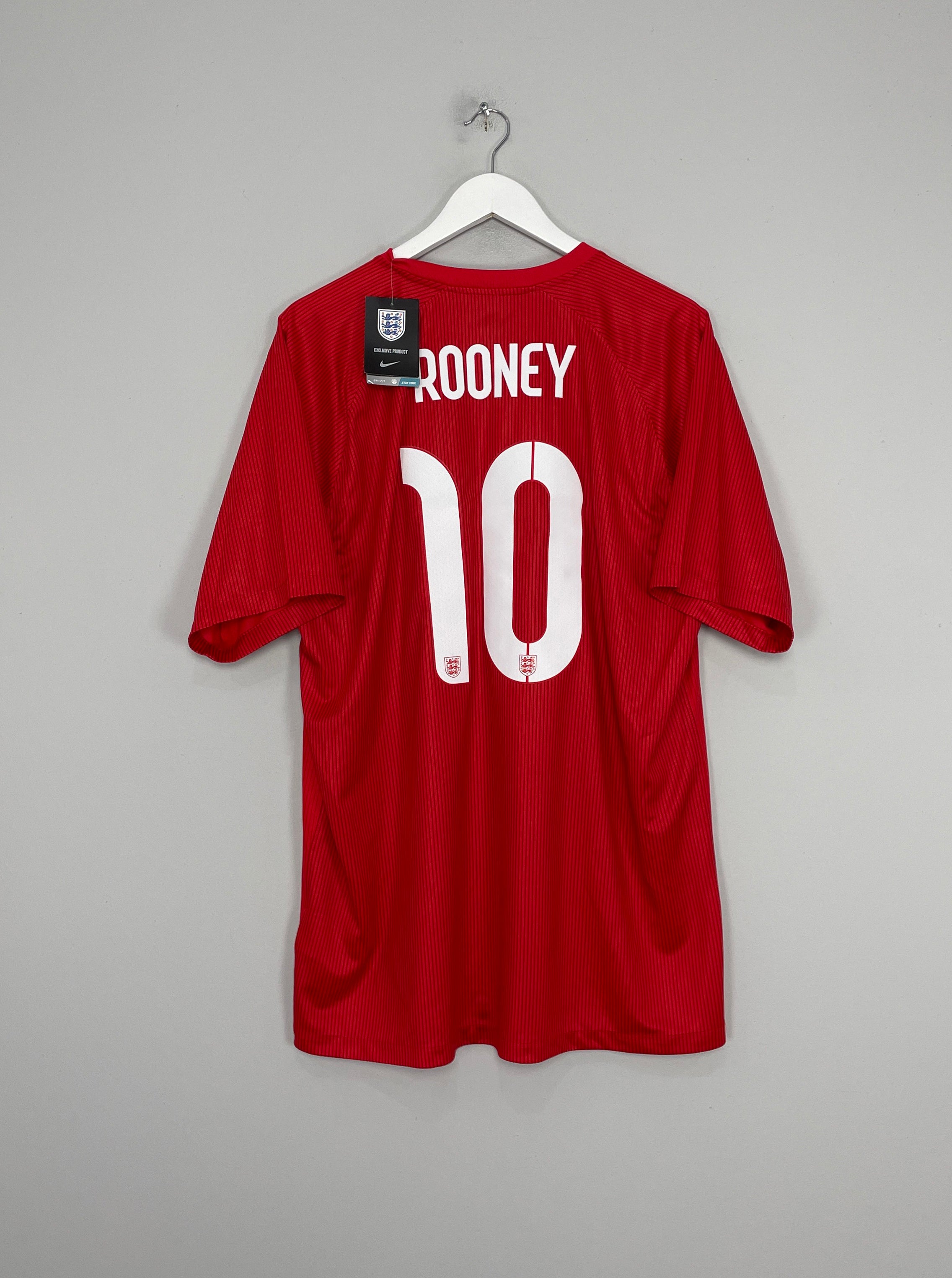 Image of the England Rooney shirt from the 2014/15 season