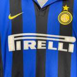 1998/99 INTER MILAN RONALDO #9 HOME SHIRT (L) NIKE