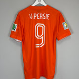 2014/15 NETHERLANDS V.PERSIE #9 HOME SHIRT (M) NIKE