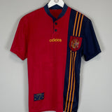 1996/98 SPAIN HOME SHIRT (S) ADIDAS