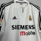 2003/04 REAL MADRID RONALDO #9 HOME SHIRT (L) ADIDAS